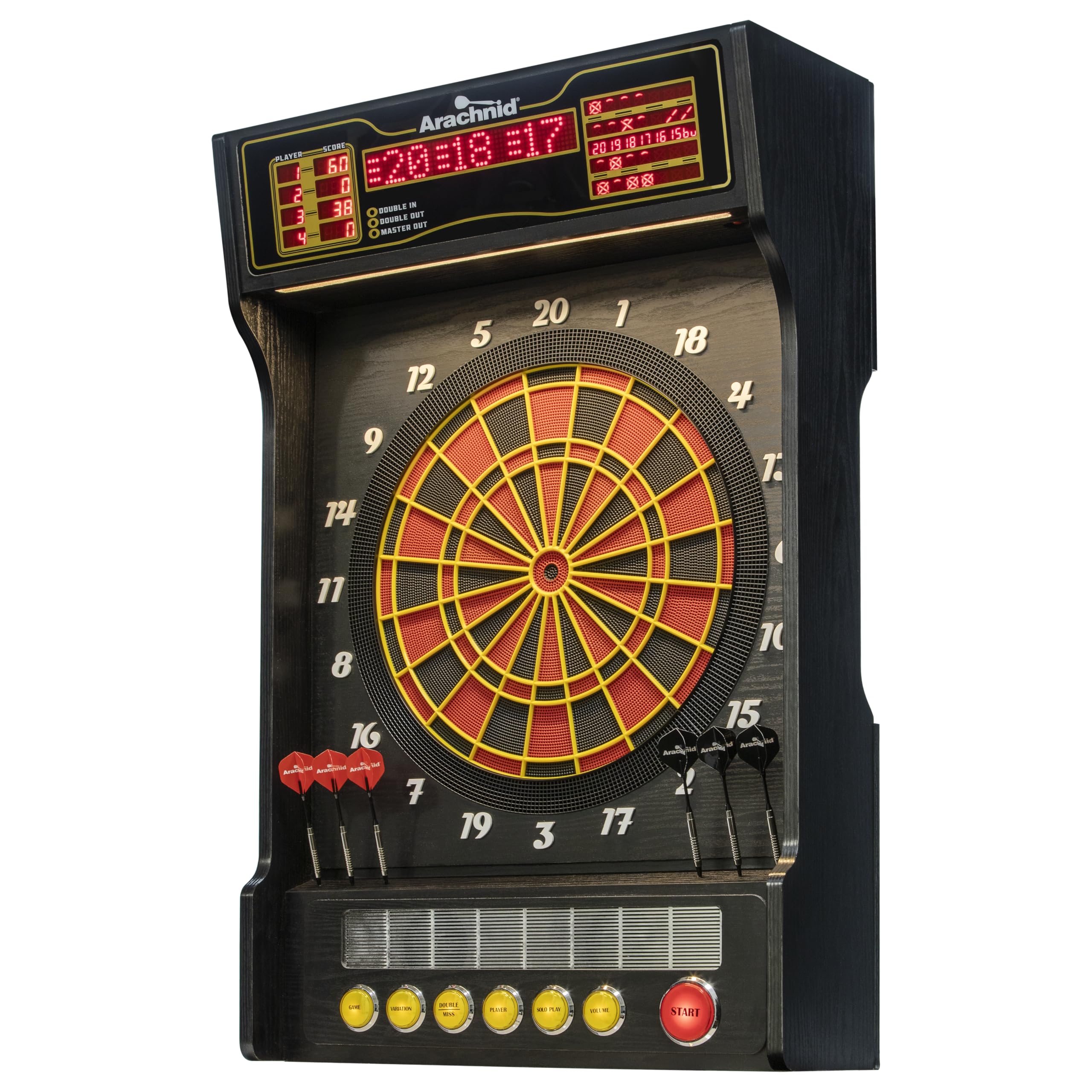Amazon.com : Arachnid Cricket Pro Dartcade Electronic Dartboard